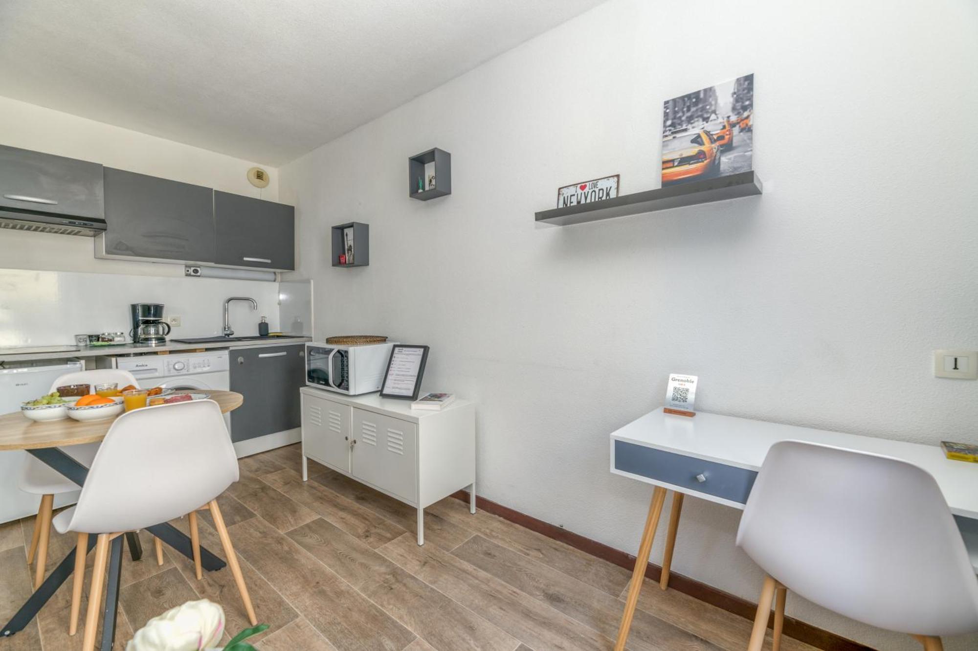 R'Apparts T2 Le New York Grenoble Exterior foto