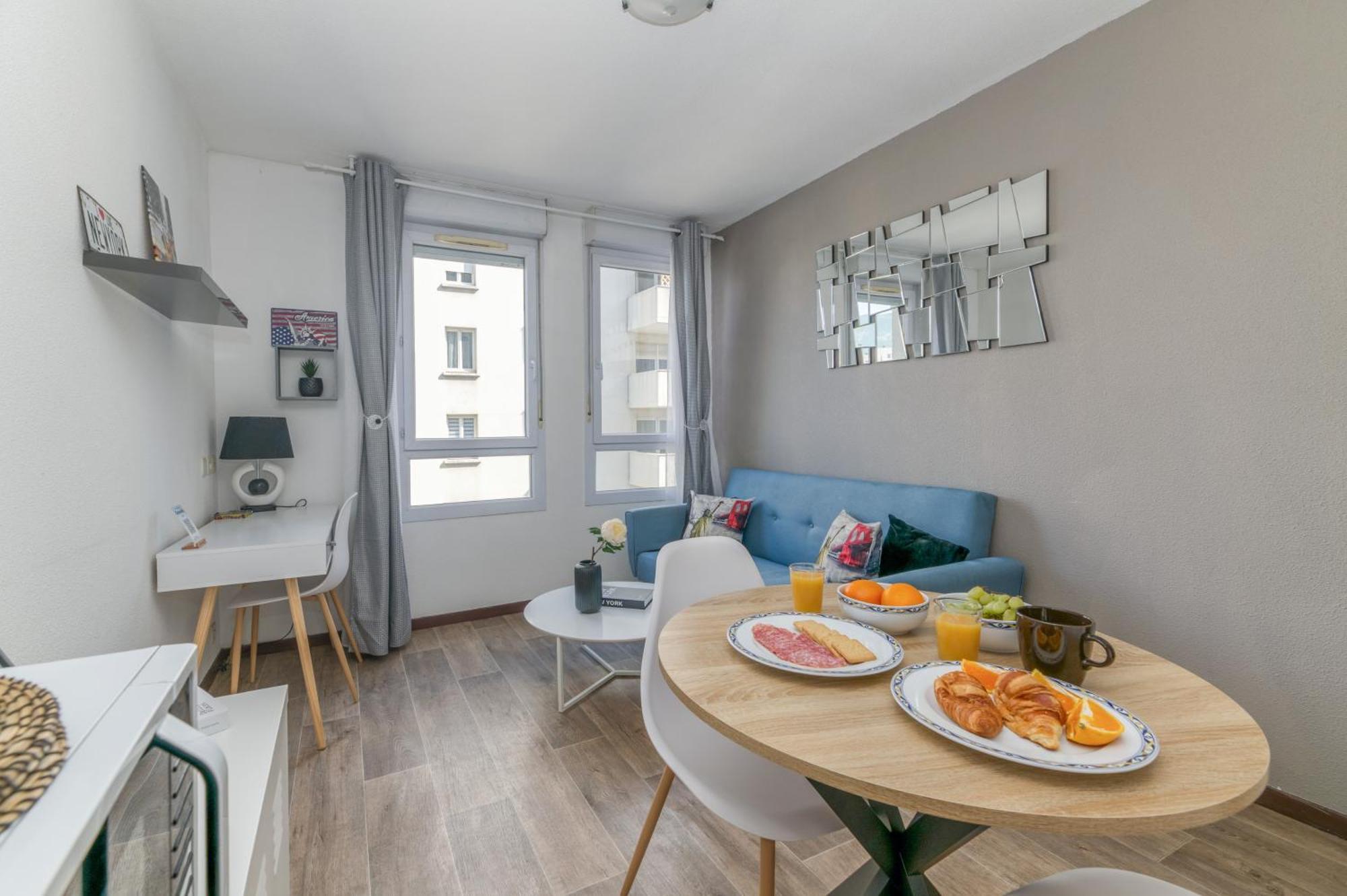 R'Apparts T2 Le New York Grenoble Exterior foto